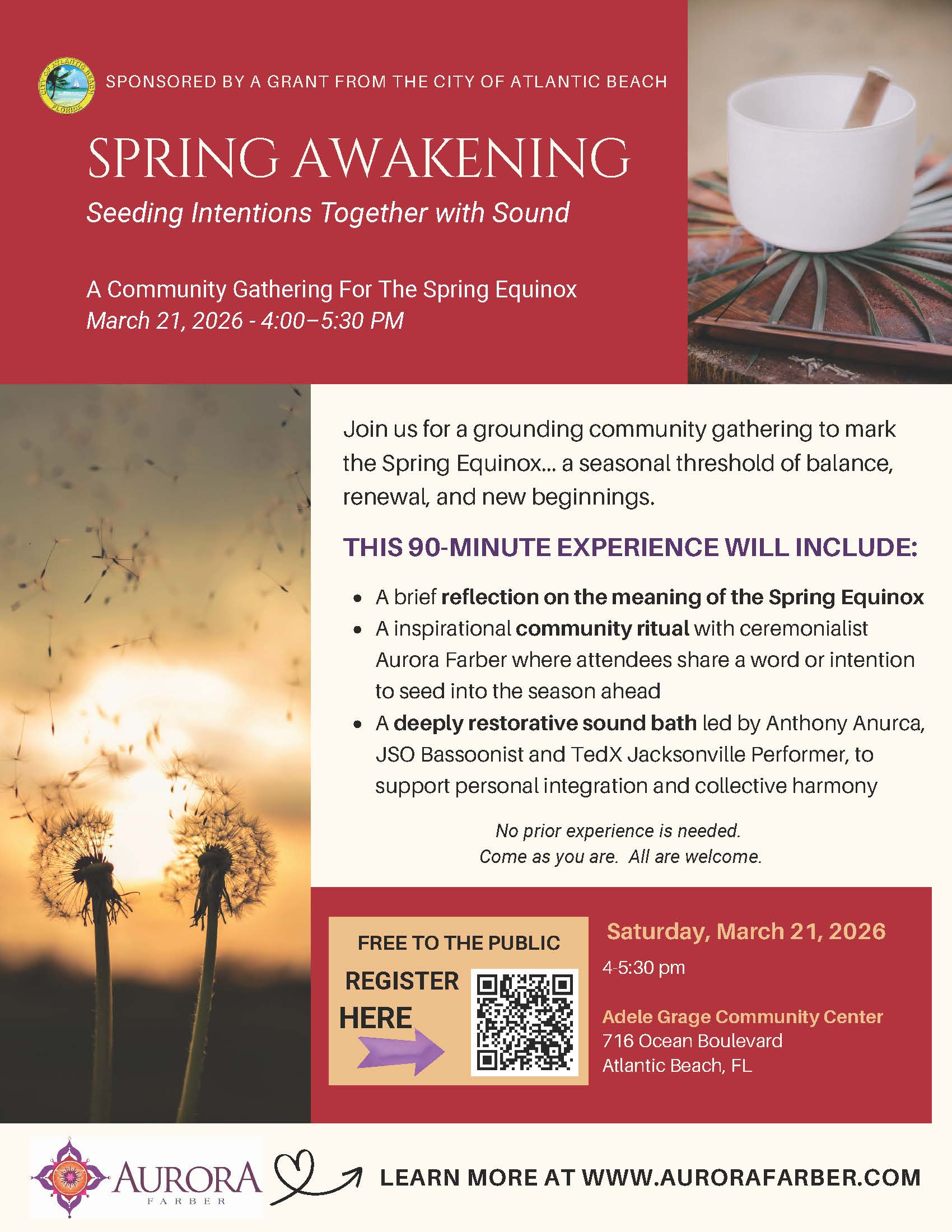 Spring Awakening Flyer